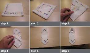 آموزش تصویری تا کردن دستمال سفره (14)