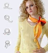 آموزش تصویری بستن شال و روسری (2)
