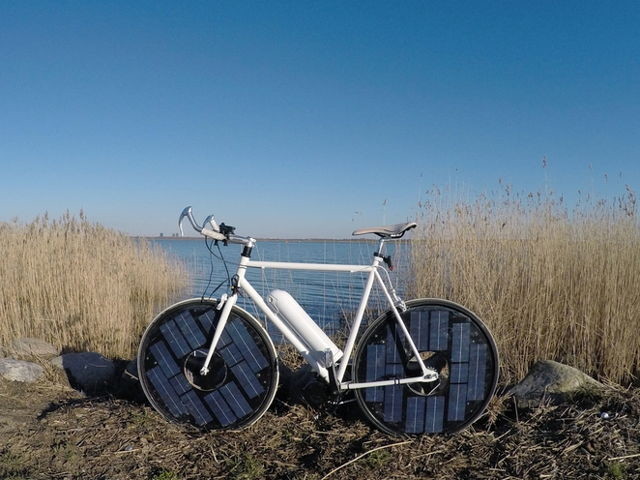دوچرخه خورشیدی Solarbike رونمایی شد