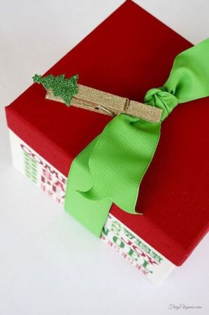 گیره های تزئینی برای دکور هدیه ها و کریسمس ( همراه کاربرد آنها)
