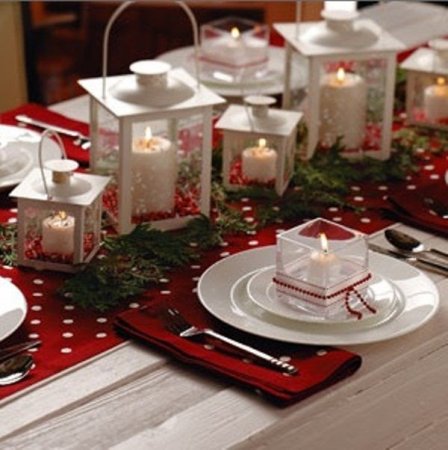 ایده هایی برای تزئین و دکور میز کریسمس!