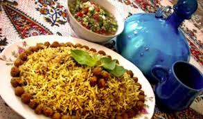 غذای شب یلدا ، کلم پلو شیرازی