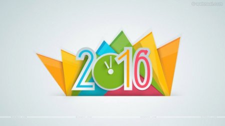 20 والپیپر برای تبریک سال نو میلادی 2016