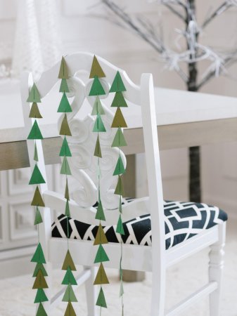 تزئینات زیبای انواع صندلی برای کریسمس